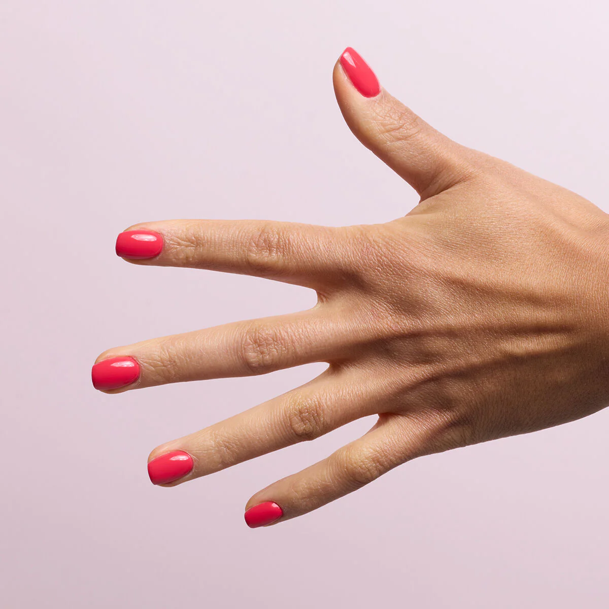 794 Sweet Strawberry - Semilac Soak Off Gel / Hybrid Nail Polish - Image 4