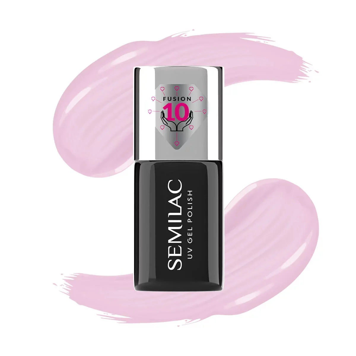 803 Delicate Pink Extend CARE 5in1 BASE - Semilac Soak Off Gel / Hybrid Nail Polish