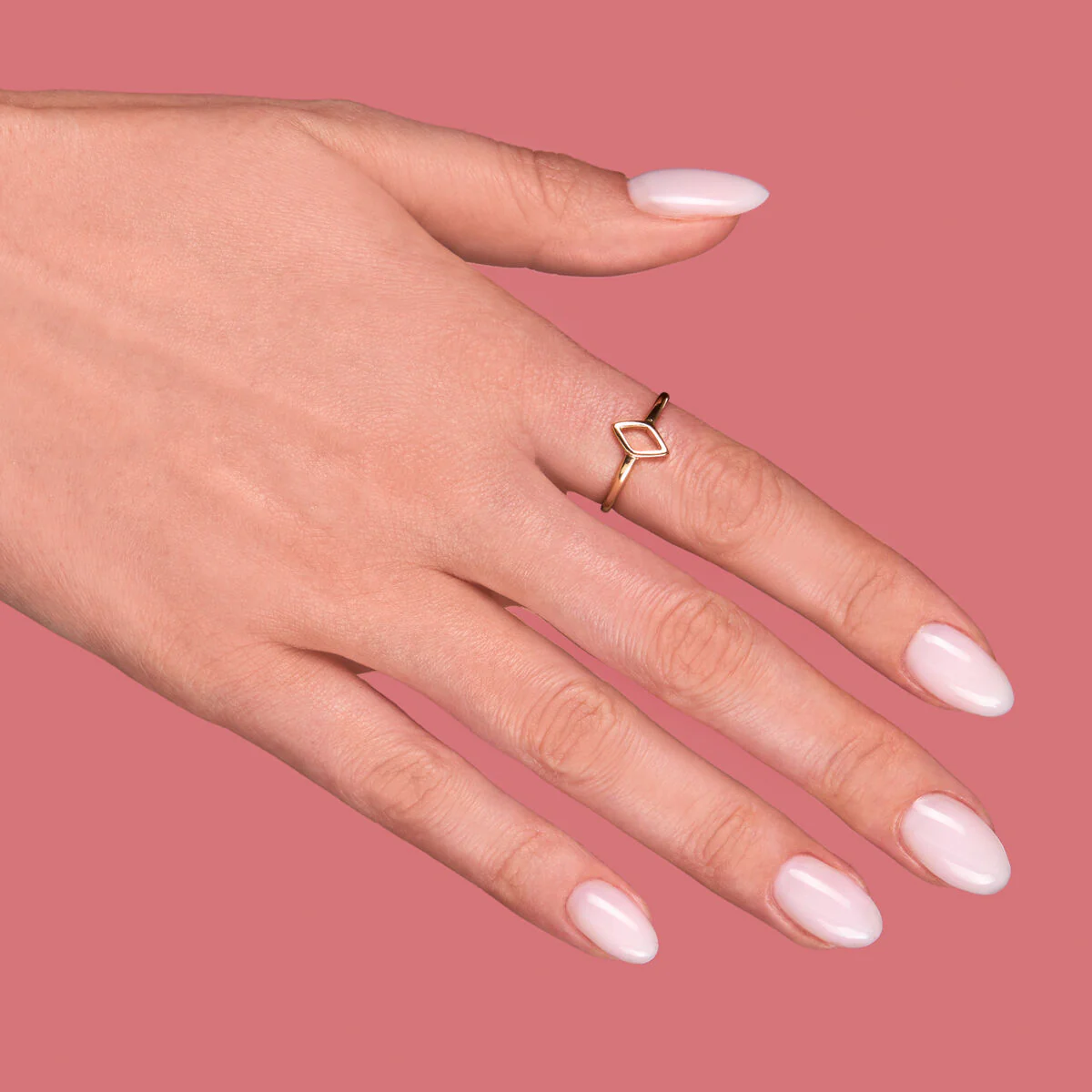 803 Delicate Pink Extend CARE 5in1 BASE - Semilac Soak Off Gel / Hybrid Nail Polish - Image 3