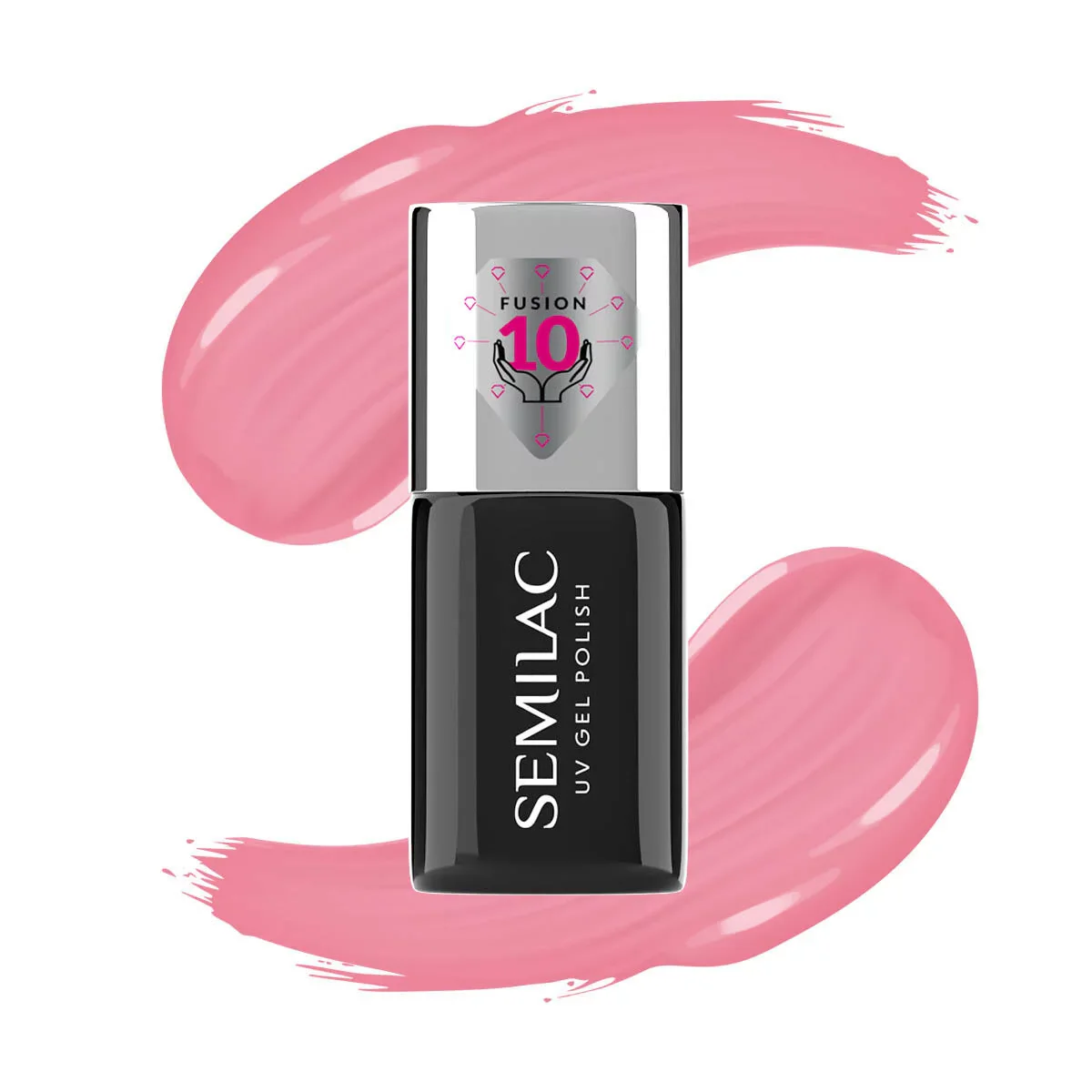 813 Pastel Pink Extend CARE 5in1 BASE - Semilac Soak Off Gel / Hybrid Nail Polish