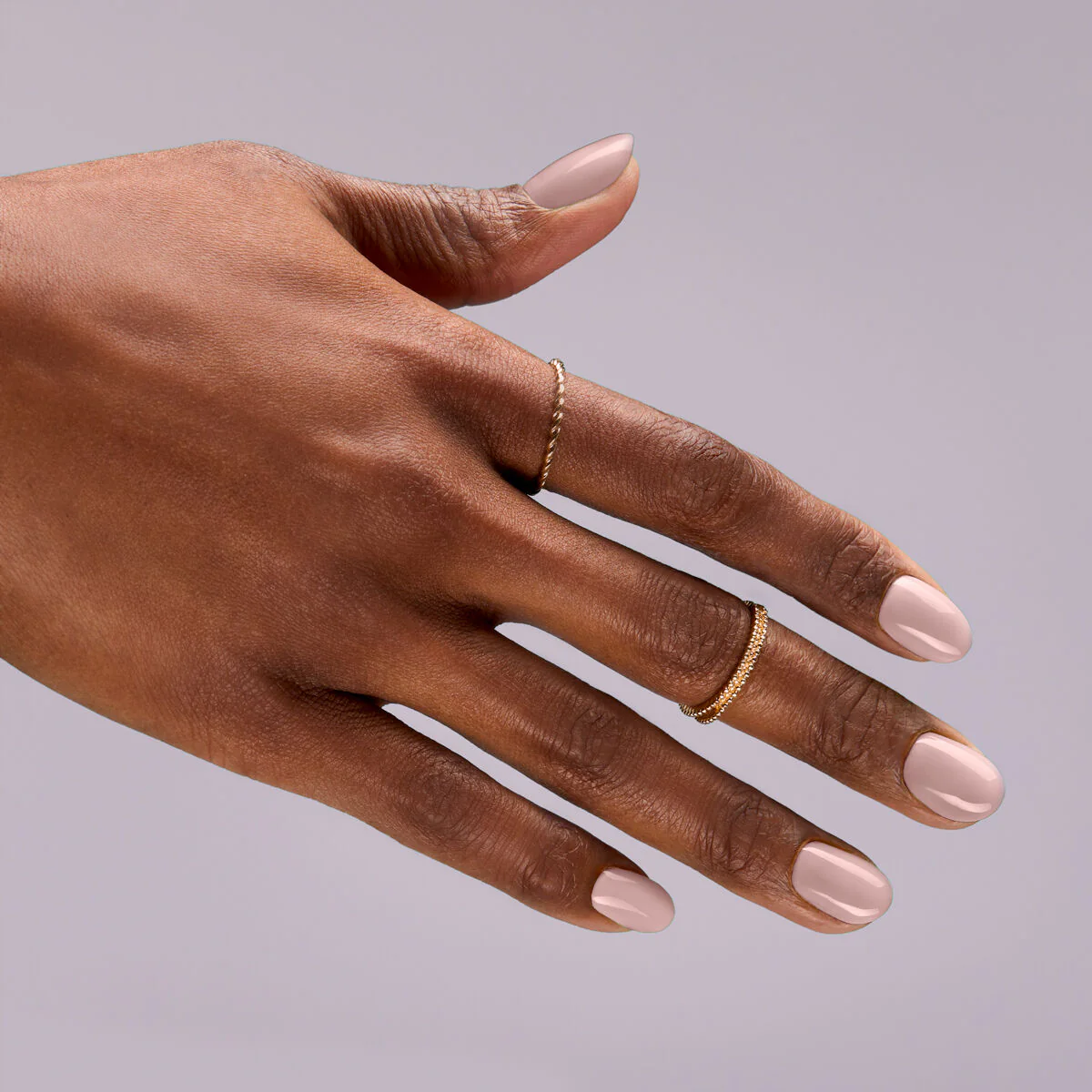 816 Pale Nude - Semilac Soak Off Gel / Hybrid Nail Polish - Image 3