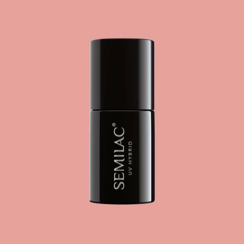 817 DIRTY PEACH - Semilac Extend 5in1 Soak Off Gel / Hybrid Nail Polish - Image 3