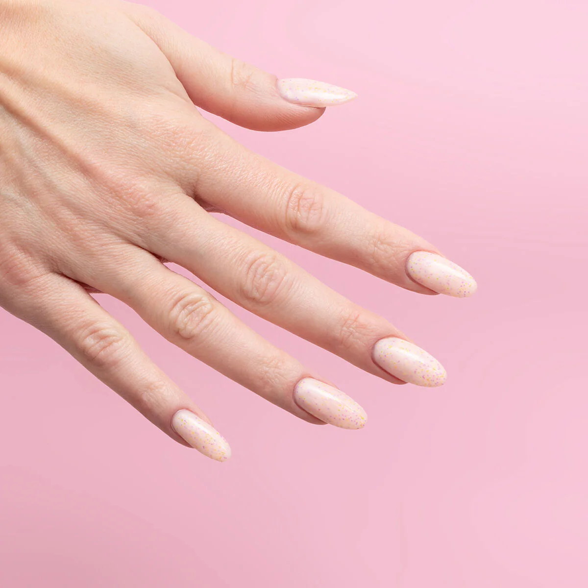 920 Candy Butter - Semilac Soak Off Gel / Hybrid Nail Polish - Image 4