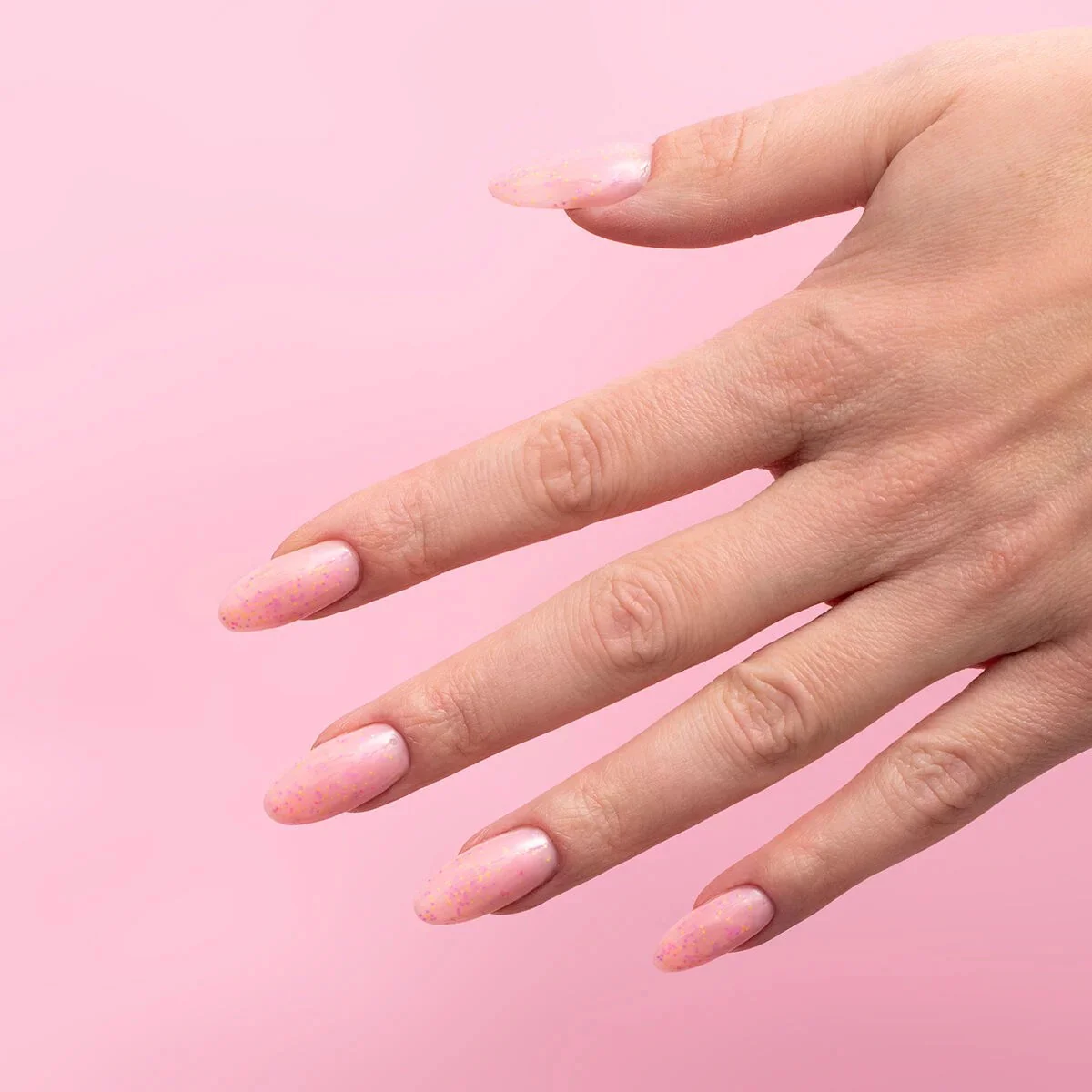 921 Candy Pink - Semilac Soak Off Gel / Hybrid Nail Polish - Image 4