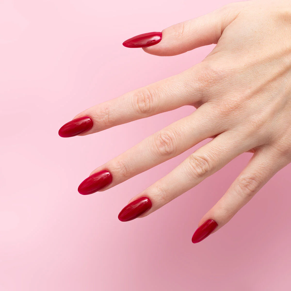928 Radiant Raspberry - Semilac Soak Off Gel / Hybrid Nail Polish - Image 4