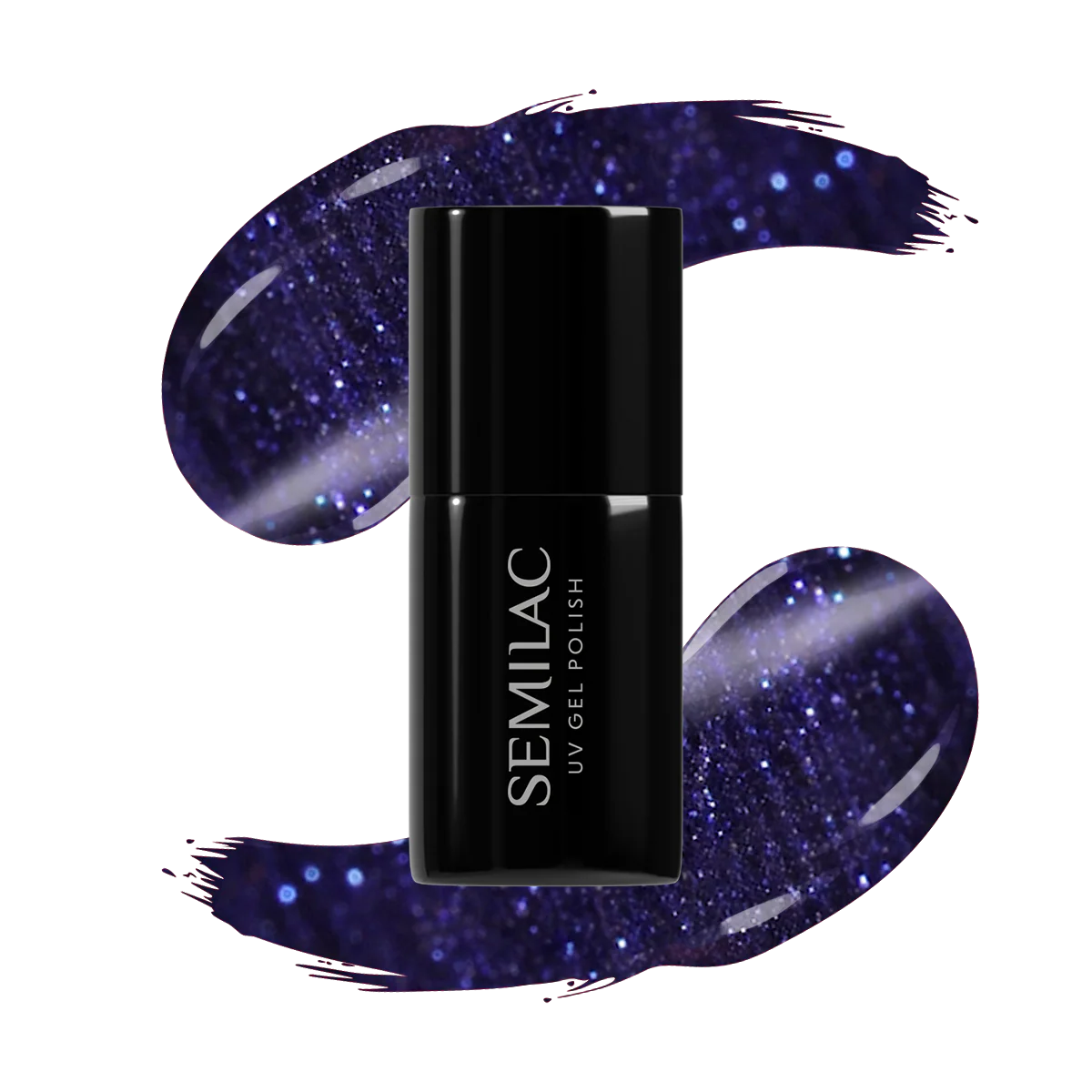 937 Midnight Fever - Semilac Soak Off Gel / Hybrid Nail Polish - Image 2