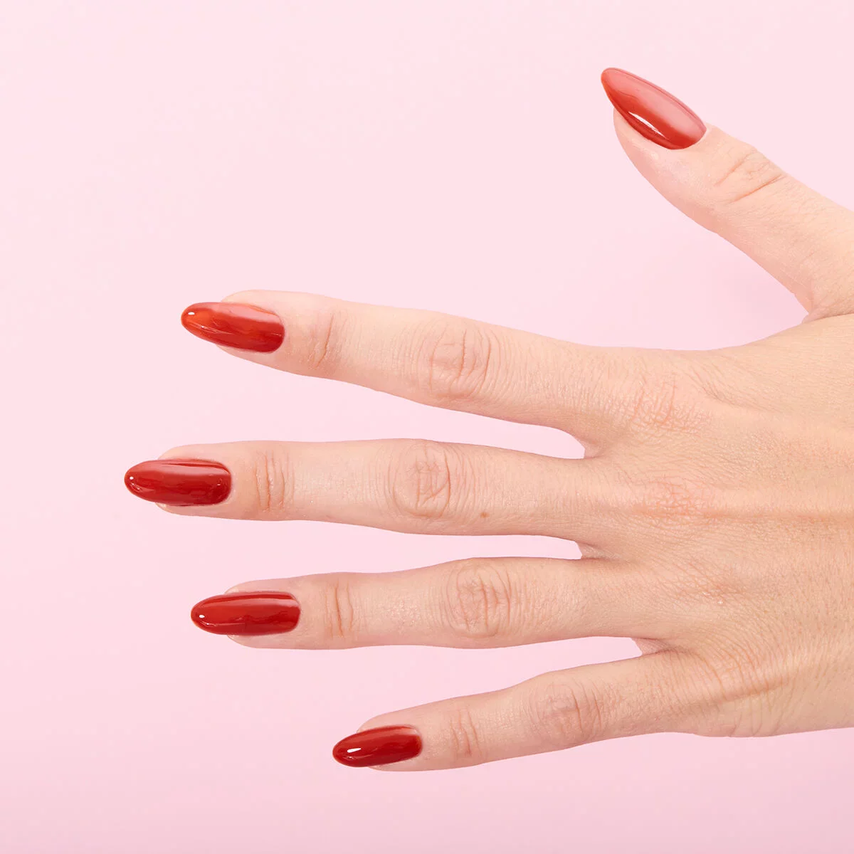 943 Too Hot  - Semilac Soak Off Gel / Hybrid Nail Polish - Image 3