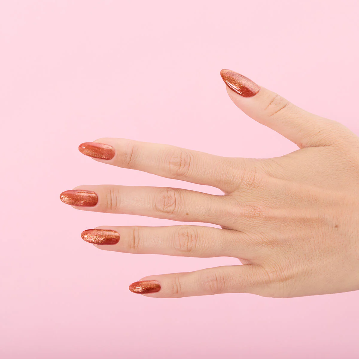 944 Glazed Cinnamon - Semilac Soak Off Gel / Hybrid Nail Polish - Image 3