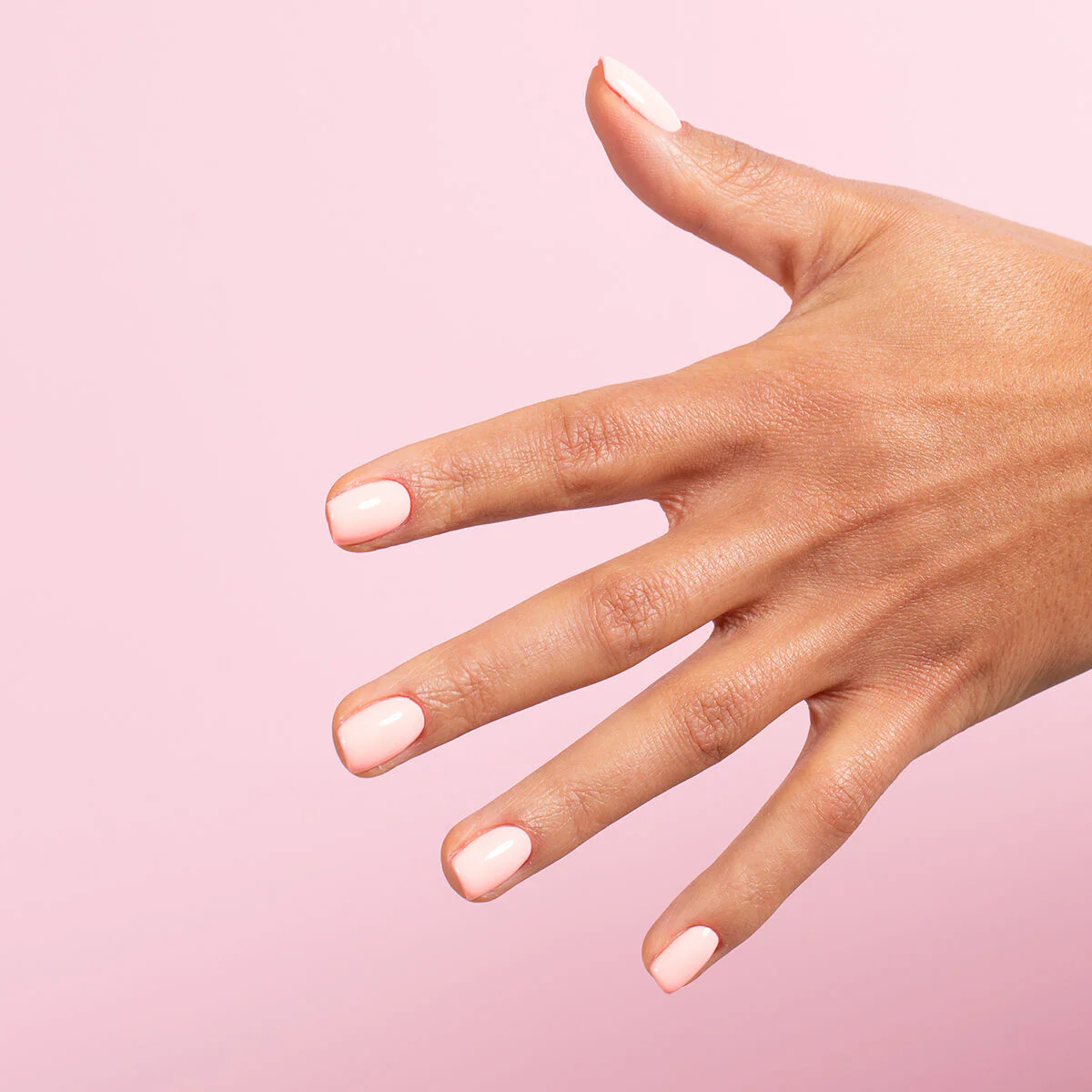 971 Peach Please - Semilac Soak Off Gel / Hybrid Nail Polish - Image 4