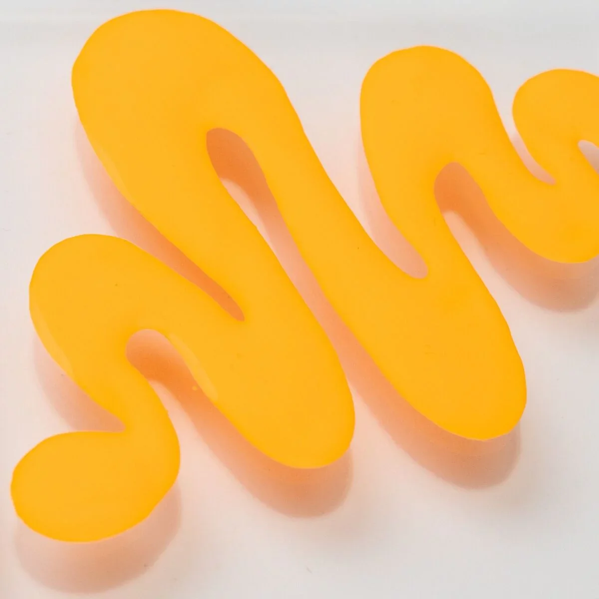 977 Orange Glow - Semilac Soak Off Gel / Hybrid Nail Polish - Image 5