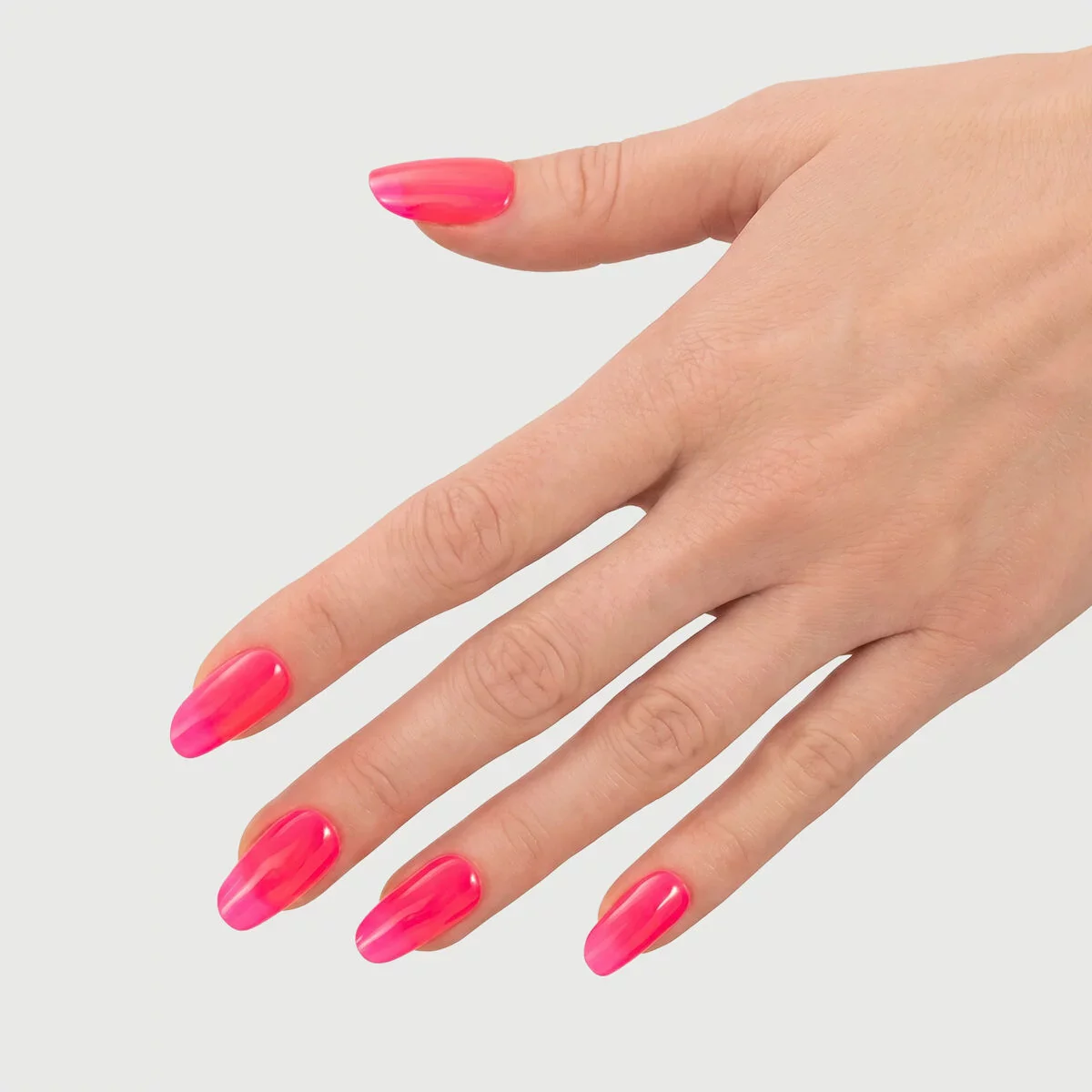 978 Jelly Guava - Semilac Soak Off Gel / Hybrid Nail Polish - Image 3