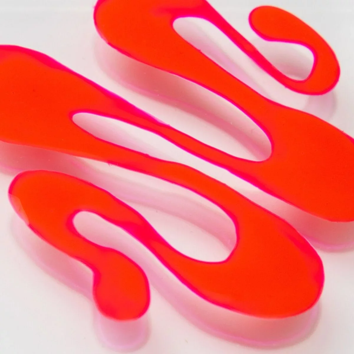 980 Jelly Chili - Semilac Soak Off Gel / Hybrid Nail Polish - Image 5