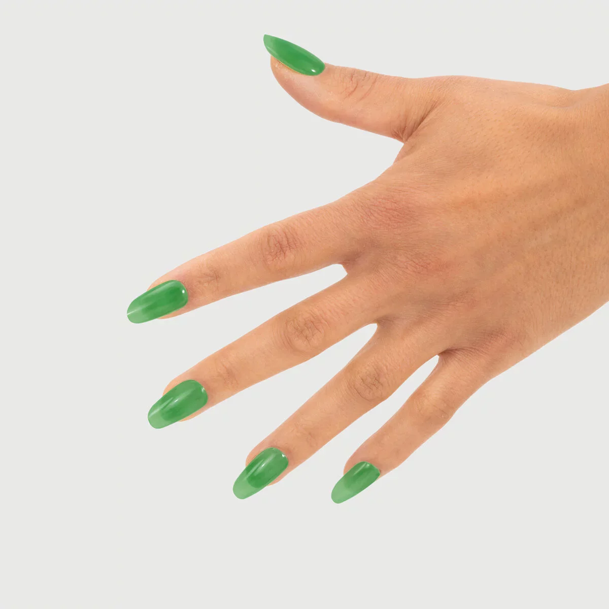 984 Jelly Appletini - Semilac Soak Off Gel / Hybrid Nail Polish - Image 5