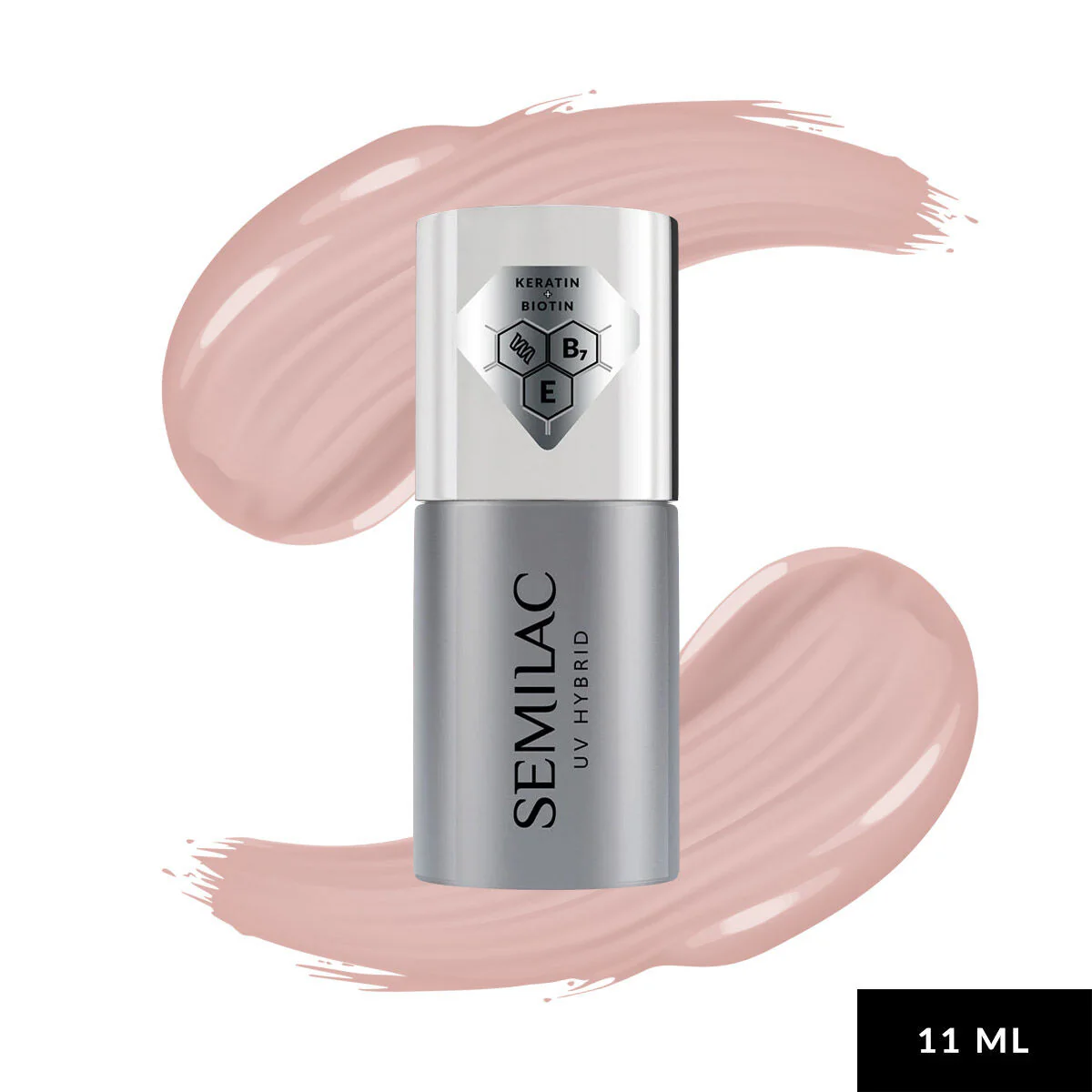 CARE BASE - Semilac Soak Off Gel / Hybrid Nail Polish BASE 11 ML - Image 5