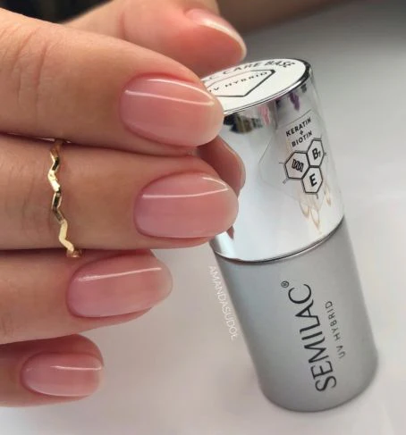 CARE BASE - Semilac Soak Off Gel / Hybrid Nail Polish BASE 7ML - Image 5