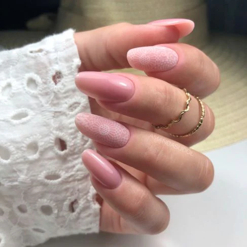 14 WHITE LACE Semilac Nail Transfer Foil - Image 3