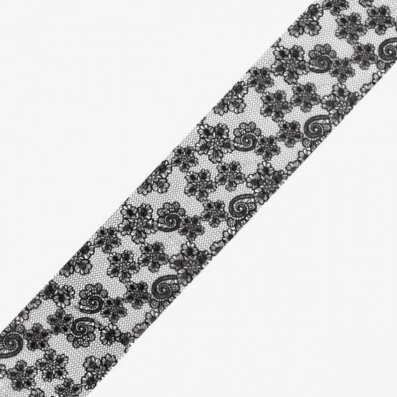 24 BLACK LACE Semilac Nail Transfer Foil - Image 2