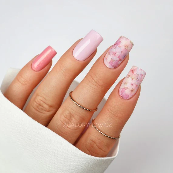 28 FLOWERS Semilac Nail Transfer Foil - Image 3