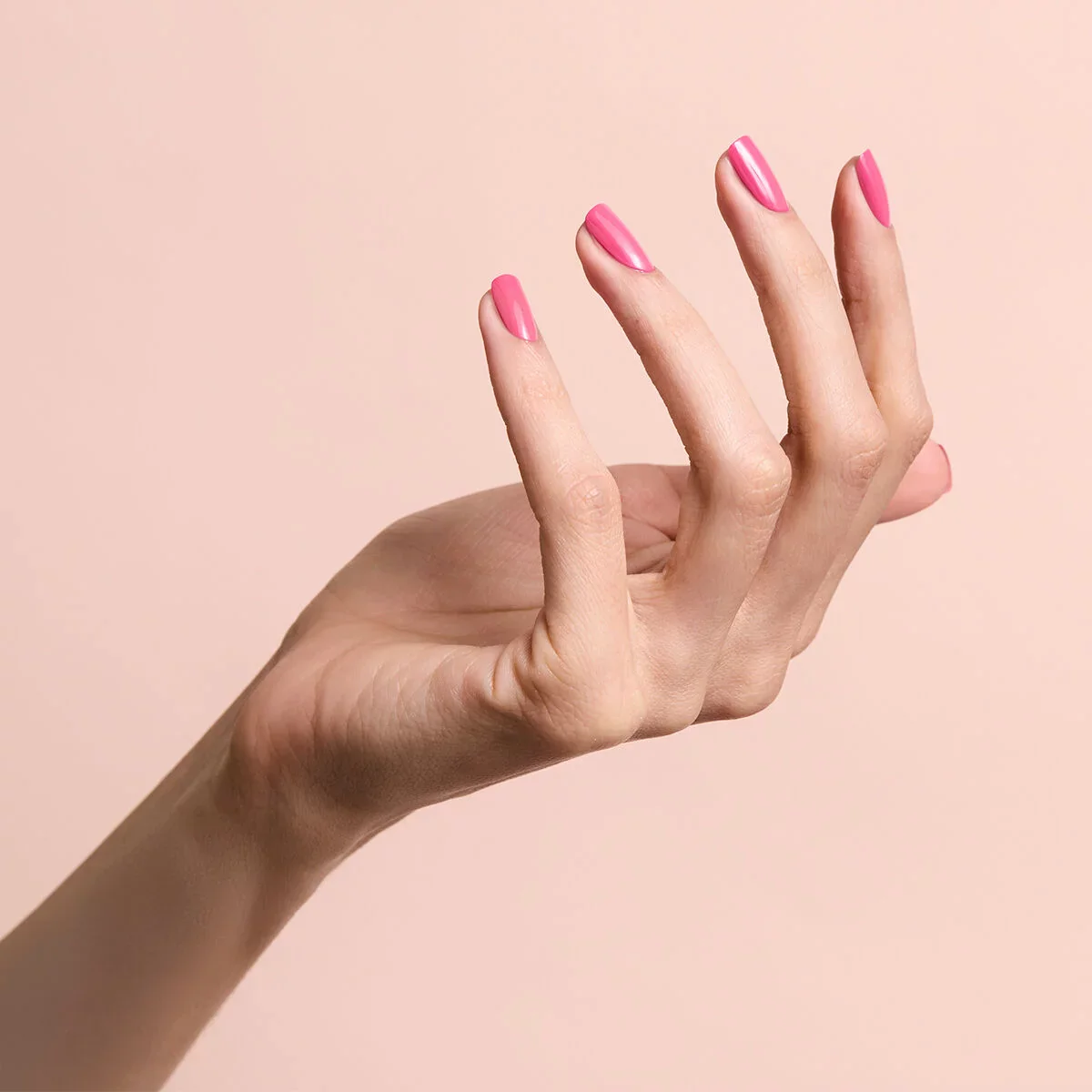 L16 EASY OFF Magenta Crush - Semilac Soak Off Gel / Hybrid Nail Polish - Image 3