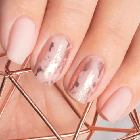 03 ROSE GOLD Semilac Nail Transfer Foil - Image 2