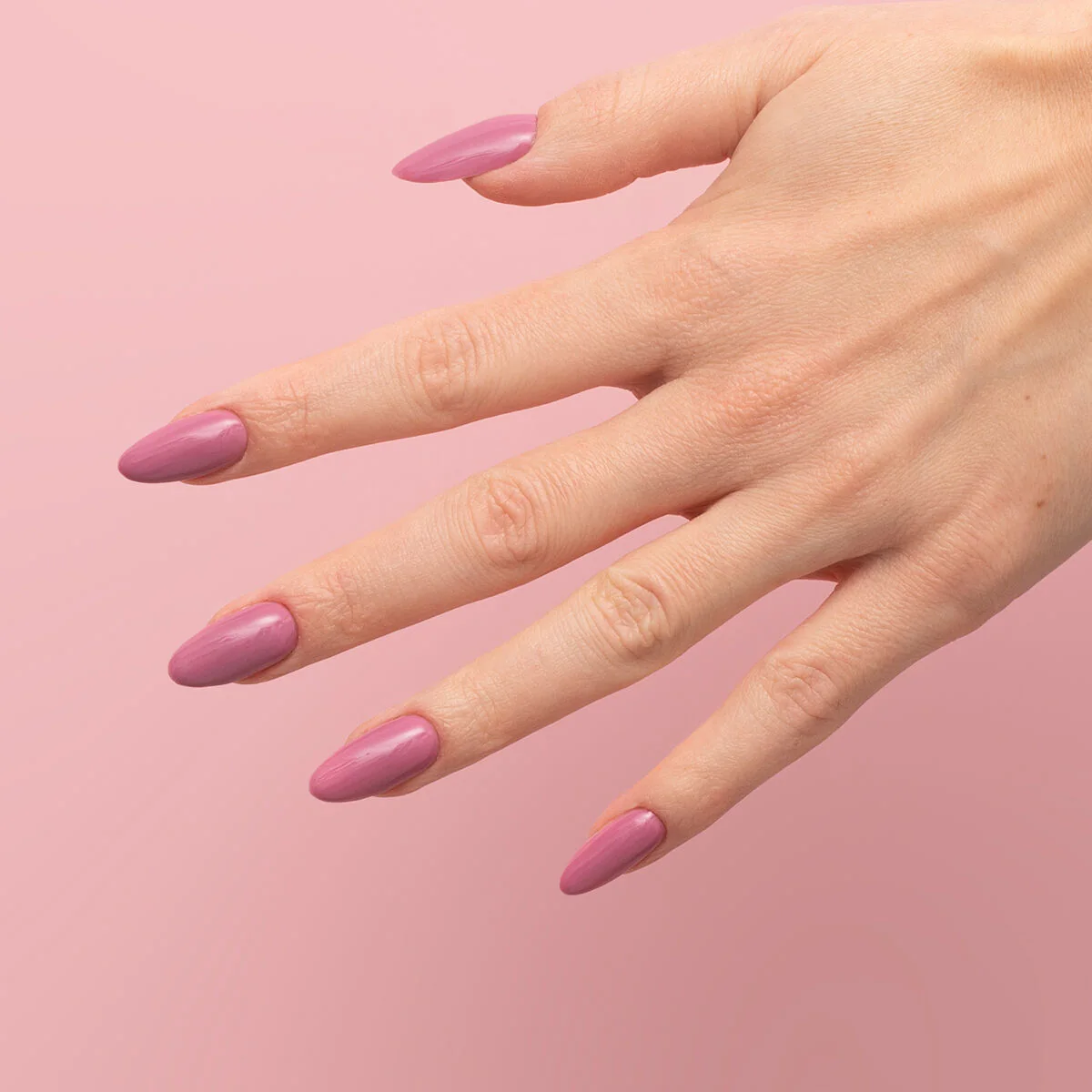 S201 Earth Pink - Semilac STEP ONE Hybrid 3IN1 Gel / Hybrid Nail Polish - Image 4
