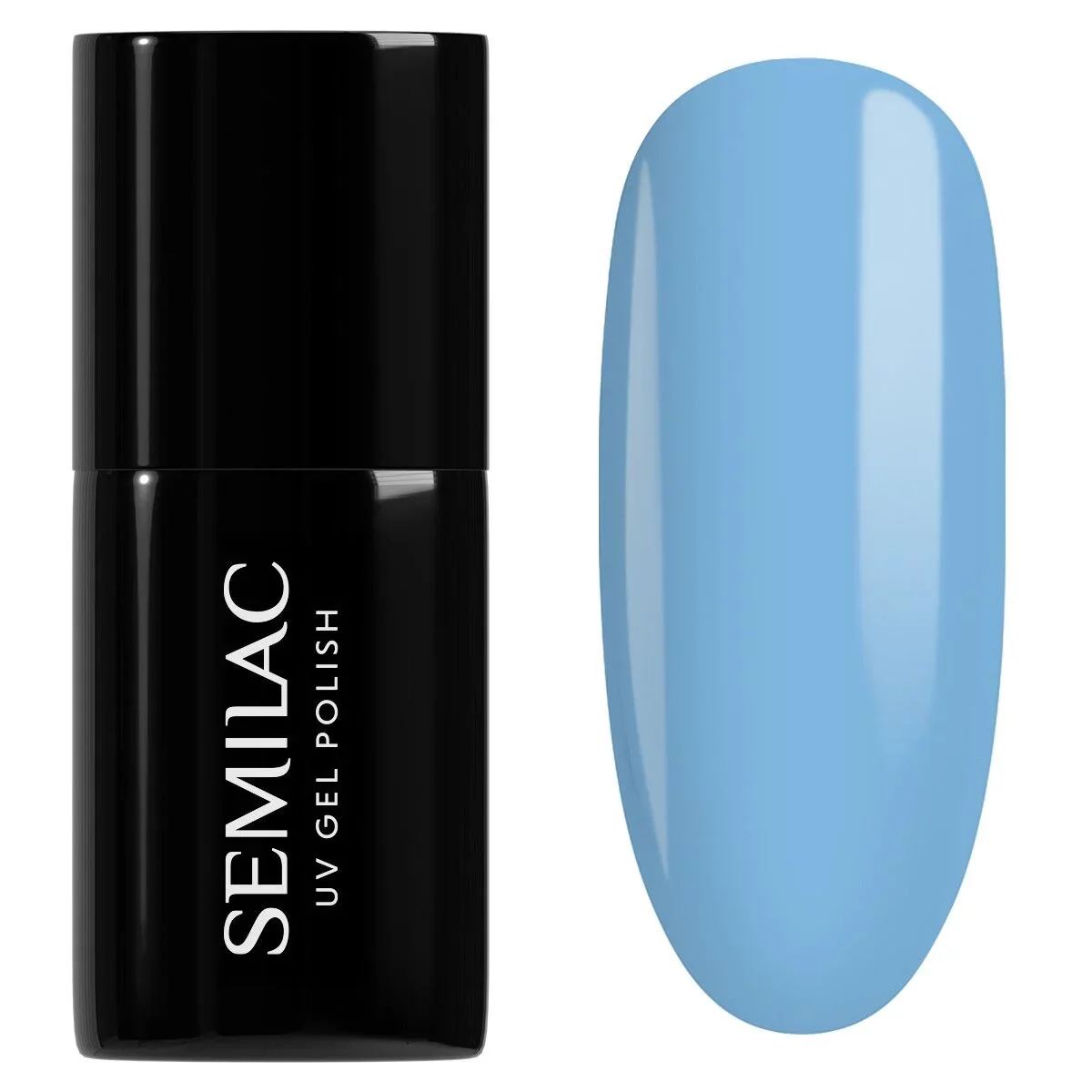S201 Earth Pink - Semilac STEP ONE Hybrid 3IN1 Gel / Hybrid Nail Polish - Image 7