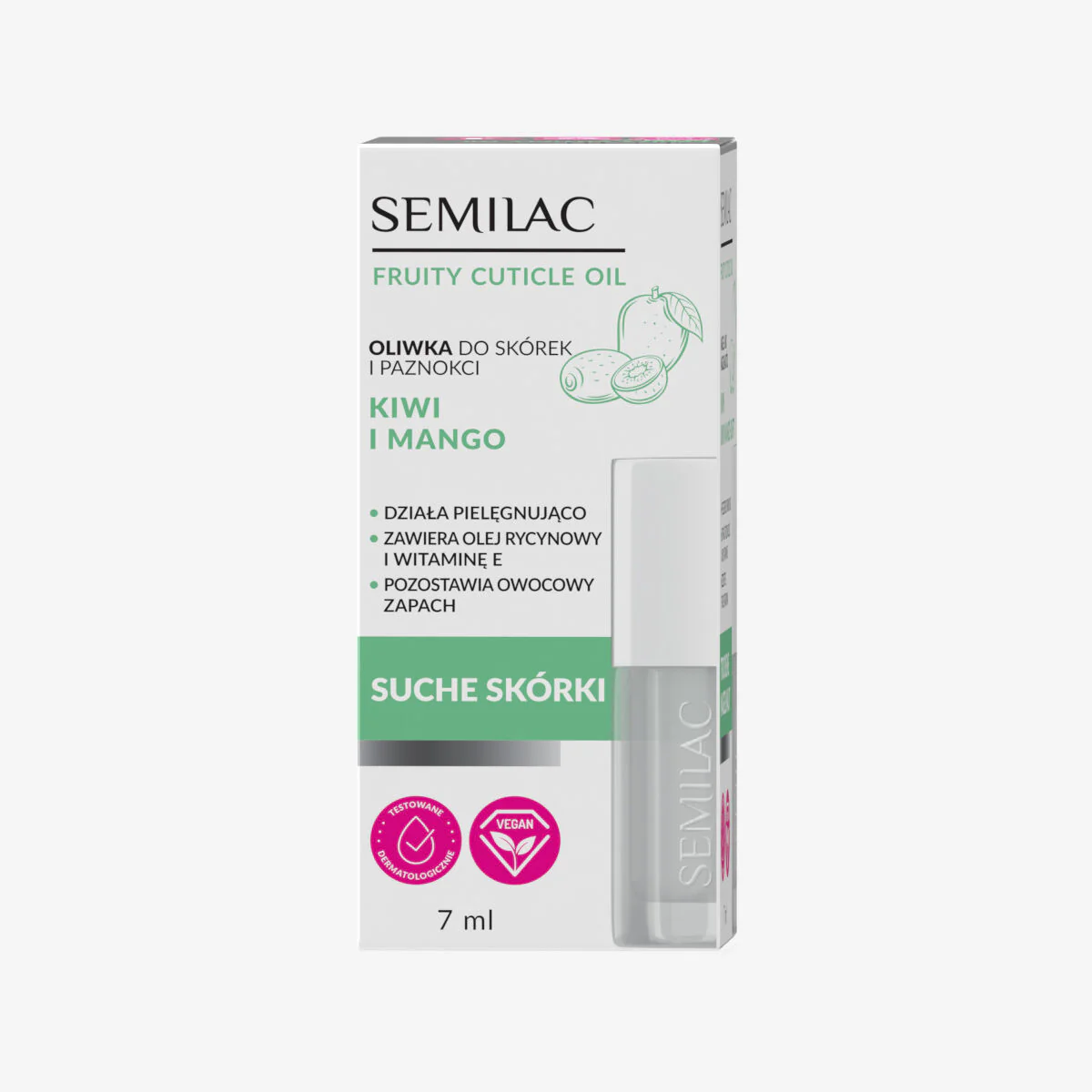Semilac Nail Oil Kiwi Mango - Image 2