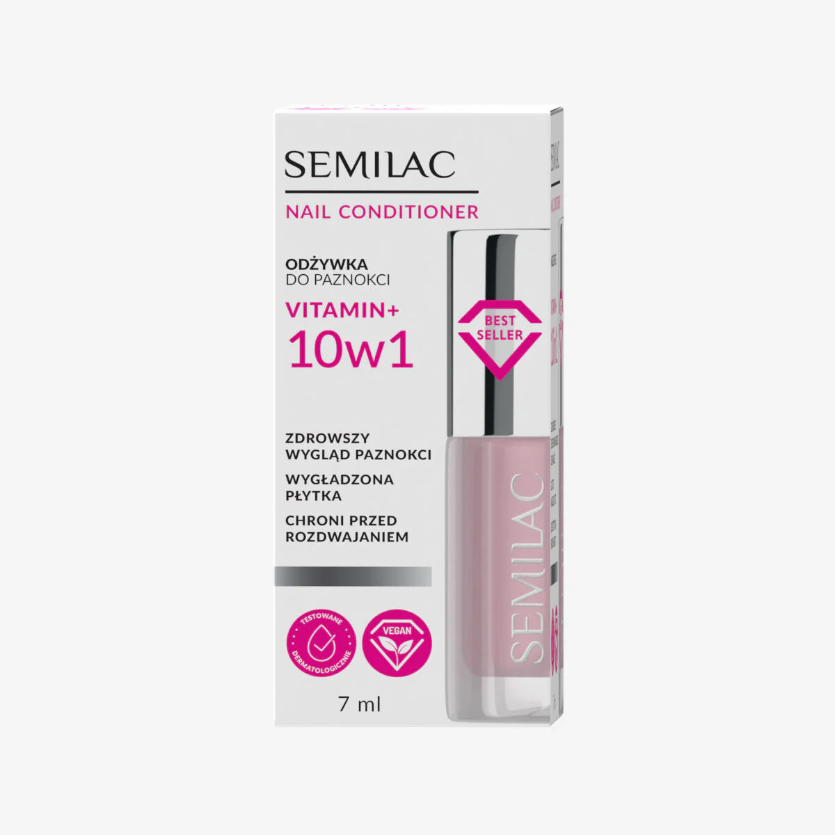 Semilac Vitamin +10 in 1 Nail Conditioner - Image 2