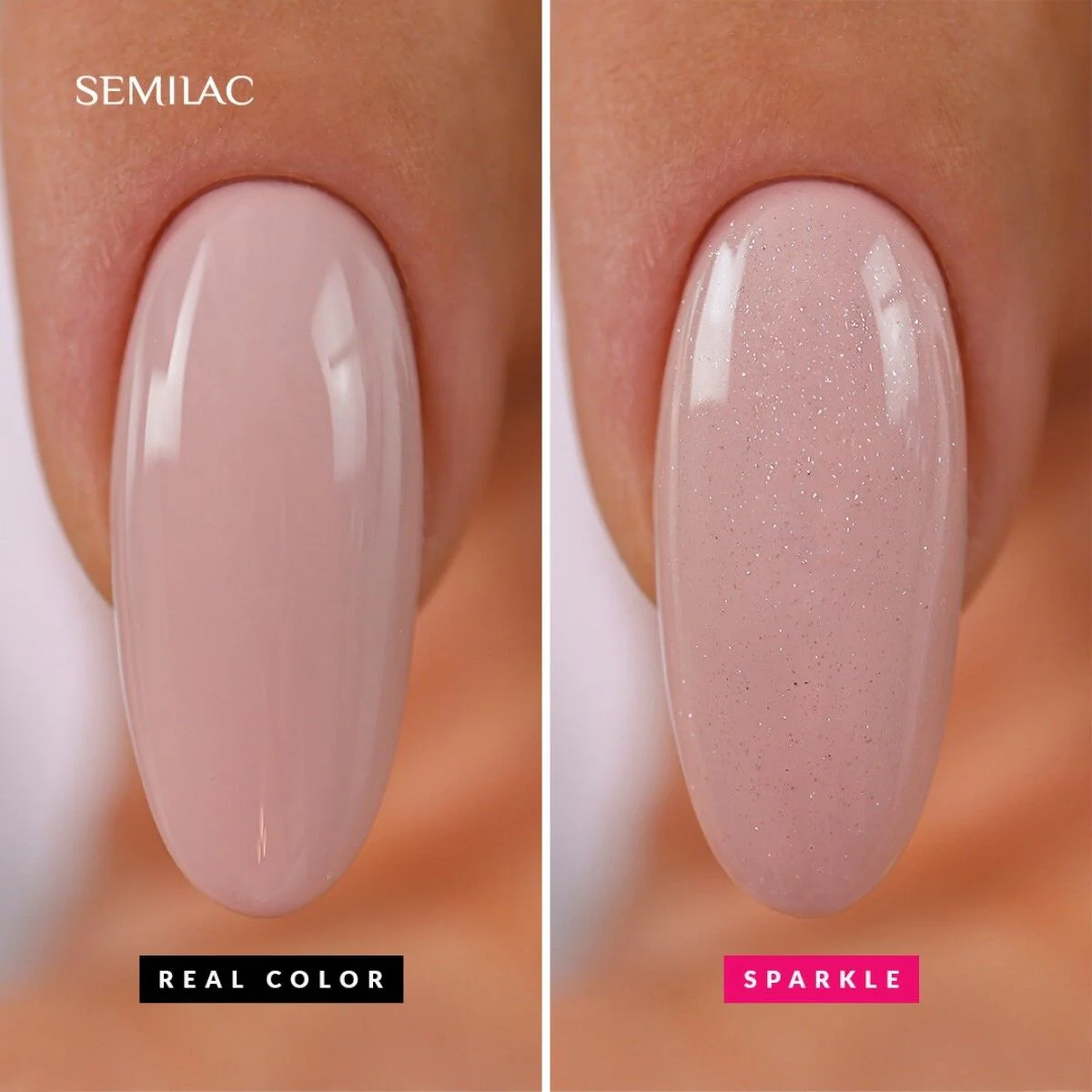 Top No Wipe SPARKLE DIAMOND - Soak Off Gel / Hybrid Nail Polish - Image 4