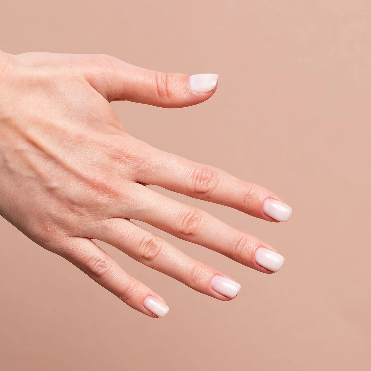 Skin Tone Cover BASE Coconut Cream - Semilac Soak Off Gel / Hybrid Nail Polish - Image 4