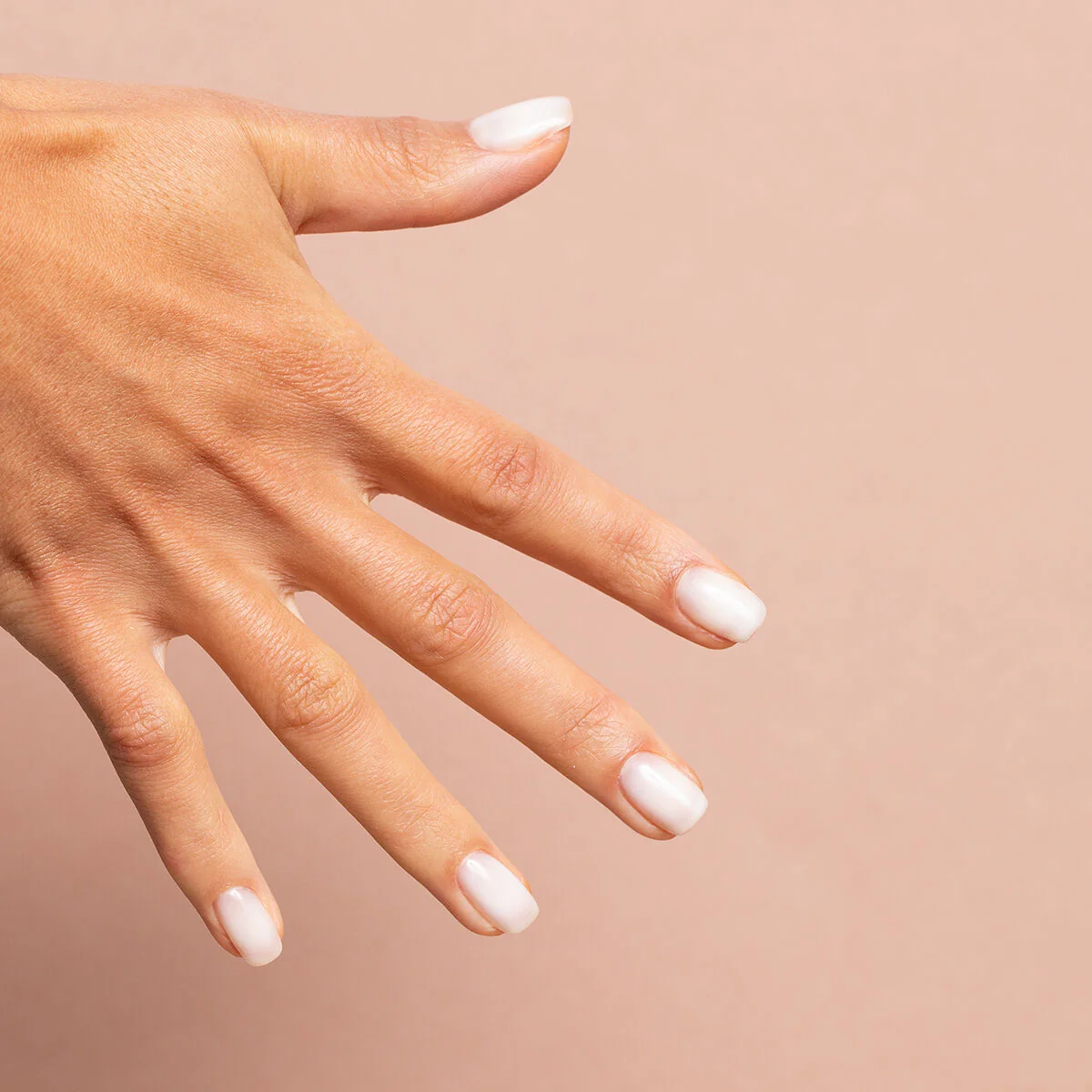 Skin Tone Cover BASE Coconut Cream - Semilac Soak Off Gel / Hybrid Nail Polish - Image 5